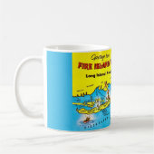 Mug Carte de Fire Island (Gauche)