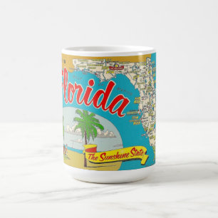 Mug Carte de Floride