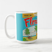 Mug Carte de Floride (Gauche)