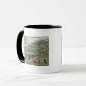 Mug Carte de Grenade, de "Civitates Orbis Terrarum", V (Devant gauche)