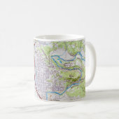 Mug Carte de Healdsburg, Californie (Devant droit)