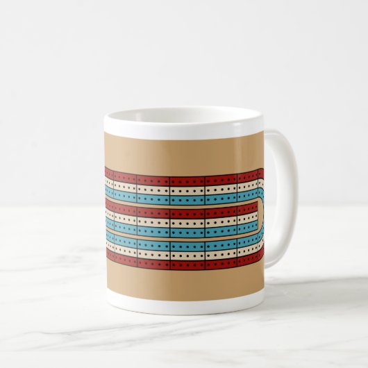 Mug Carte de jeu Cribbage (Devant droit)