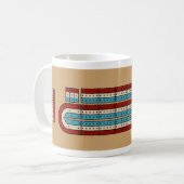 Mug Carte de jeu Cribbage (Devant gauche)
