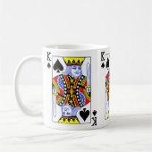 Mug Carte de jeu King of Spades (Gauche)
