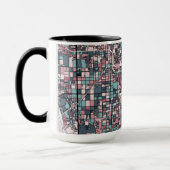 Mug Carte de Kyoto Japon (Gauche)