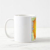 Mug Carte de la Bolivie avec les villes et les frontiè (Gauche)