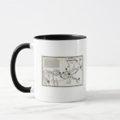 Mug Carte de la Californie (Gauche)