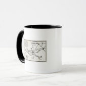 Mug Carte de la Californie (Devant gauche)