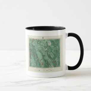 Mug Carte de la classification des terres de l'Idaho