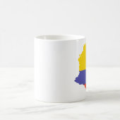 Mug Carte de la Colombie (Centre)