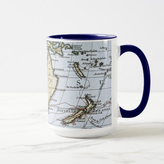 Mug Carte de la nouvelle Hollande (Droite)