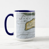 Mug Carte de la nouvelle Hollande (Gauche)