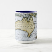 Mug Carte de la nouvelle Hollande (Centre)