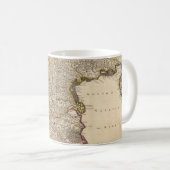 Mug Carte de la région de Venise, Italie (Devant droit)