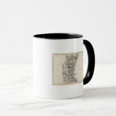 Mug Carte de la République du Chili 4 (Devant droit)