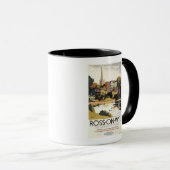 Mug Carte de la rivière Town British Railways (Devant droit)