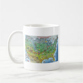 Mug Carte de la route historique 66 (Gauche)