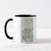 Mug Carte de la rue San Francisco (Gauche)