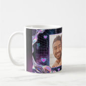 Mug Carte de la Saint-Valentin Amour Numérique Romance (Gauche)