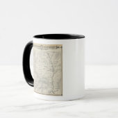 Mug Carte de la section du comté de Tulare T20S R29E (Devant gauche)