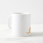 Mug Carte de la Syrie -Style naturel (Devant gauche)