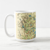 Mug Carte de la vallée de Yosemite (Gauche)