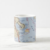 Mug Carte de la vallée du moulin de Sausalito (Centre)