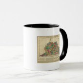 Mug Carte De La Virginie (Devant droit)