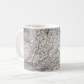 Mug Carte de la Virginie, 1612 (Devant gauche)