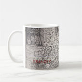 Mug Carte de la Virginie, 1612 (Gauche)