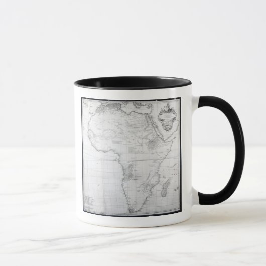 Mug Carte de l'Afrique (Droite)