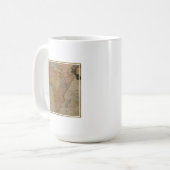 Mug Carte de l'Afrique | 1700 (Devant gauche)