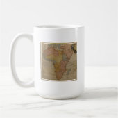 Mug Carte de l'Afrique | 1700 (Gauche)