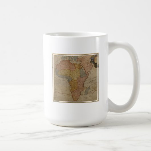 Mug Carte de l'Afrique | 1700 (Droite)