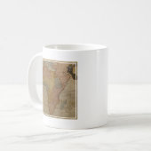 Mug Carte de l'Afrique | 1700 (Devant gauche)