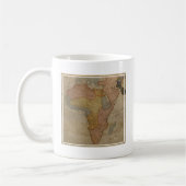 Mug Carte de l'Afrique | 1700 (Gauche)