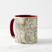 Mug Carte de l'Afrique et de la péninsule Arabe (Devant gauche)