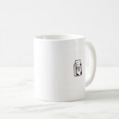 Mug carte de lait de vache, drôle (Devant droit)