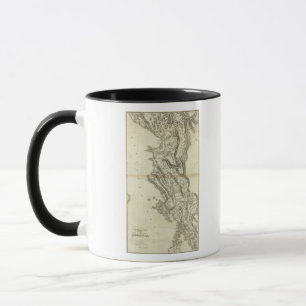 Mug Carte de l'Albanie