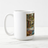 Mug Carte de l'ambiance de Santa Cruz – Impression d'a (Gauche)