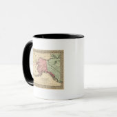 Mug Carte de l'Amérique du Nord par Mitchell (Devant gauche)