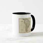 Mug Carte de l'Amérique du Sud (Devant droit)