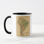 Mug Carte de l'Amérique du Sud par Worcester (Gauche)