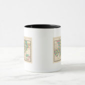 Mug Carte de l'Asie (Centre)