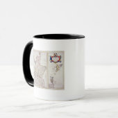 Mug Carte de l'Ecosse, c.1700 (Devant gauche)
