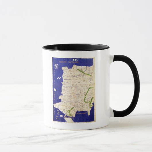 Mug Carte de l'Espagne et du Portugal, de 'Geographia (Droite)