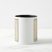 Mug Carte de l'État de l'Alabama (Centre)