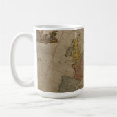 Mug Carte de l'Europe | 1700 (Gauche)