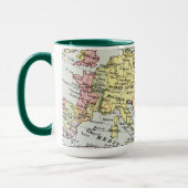 Mug Carte de l'Europe | la troisième croisade (Gauche)