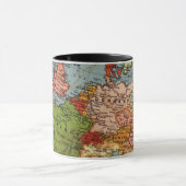 Mug Carte de l'Europe tôt (Centre)